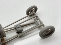 1950’s Hot Rod Body Shell Old School Dragster 1/25 Scale Mode Kit