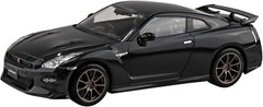 Aoshima 1/32 Snap Kit Nissan R35 GT-R Meteor Flake Black Pearl Color-coded 13712