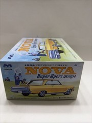 Moebius 1964 Nova Super Sport Coupe Model Car Kit – Yellow (2320) Open Box