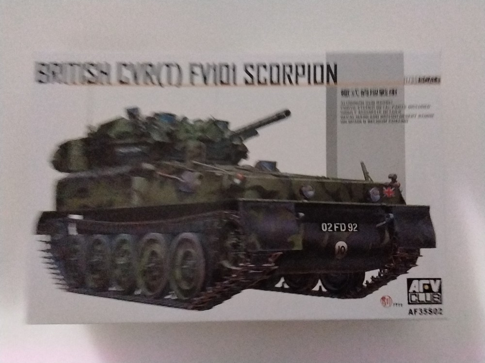 British CVR(T) FV101 Scorpion Arv Club 1:35 Scale