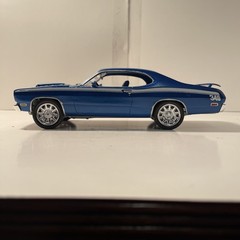 1971 Plymouth Duster 340 Six Pack 1/25 built model car