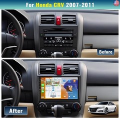 Car Stereo MP5 Player for Honda CRV 2007-2011 Car Radio with Apple Carplay