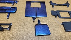 1968 Dodge Charger R/T PAINTED BODY SHELL & MORE 1:25 Revell NEW Model PARTS