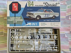 *ULTRA RARE! ORIGINAL AMT 1964 FORD FALCON “SPRINT” HARDTOP Model Kit *GORGEOUS!