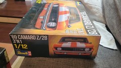 Revell 12812 1969 Camaro Z/28 1:12 Scale 175-Piece Skill Level 5 Model Kit NIB