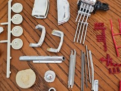 Vintage Model Car Parts Ford Dodge Corvette Chrysler AMT MPC Revell Monogram