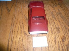 VINTAGE 1967 OLDSMOBILE TORONADO DEALER PROMO CAR 8/23 C MAROON