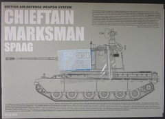 Takom 1/35th Scale Chieftain Marksman SPAAG – Decals from Kit No. 2039