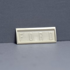 NB320 1:25 scale model of a Ford Econoline pick-up 3-window 1961-67 version