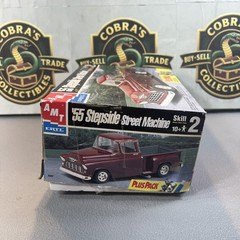 1955 Chevrolet Stepside Street Machine Model – 1:25 Scale Kit# 8598 Kids Boys