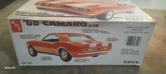 Vtg 1987 AMT ERTL 1968 Chevrolet Camaro Z-28 Model Kit 6559 Complete Open Box