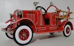 Fire Engine Truck Ford Built 1 Metal Model Vintage 1930 T 24 Pickup Car 16 A 25