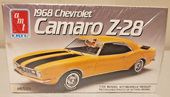 AMT 1968 Chevrolet Camaro Z-28 Kit # 6559 Factory Sealed Minor Dented Box 1:25