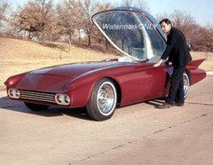 “Darryl Starbird” & His “Predicta” ’60’s Custom Hot Rod Show Car PHOTO! #(1)