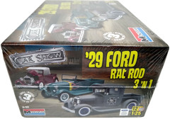 Monogram 1929 Ford Rat Rod 3n1 1:25 Model Kit Car Show Series Sealed NOS 85-4932