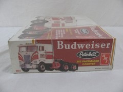 1977 AMT 1/25 Budweiser Peterbilt 352 Pacemaker Cabover Semi Truck Kit #T551 NOS