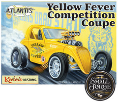 AMC13101 Atlantis. Yellow Fever Competition Coupe – Keeler Kustoms. Scale 1:25