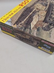 Dragon #6640 7.5cm Pak 40/4 Auf RSO 1:35 Scale Model Kit Open Box Sealed Parts