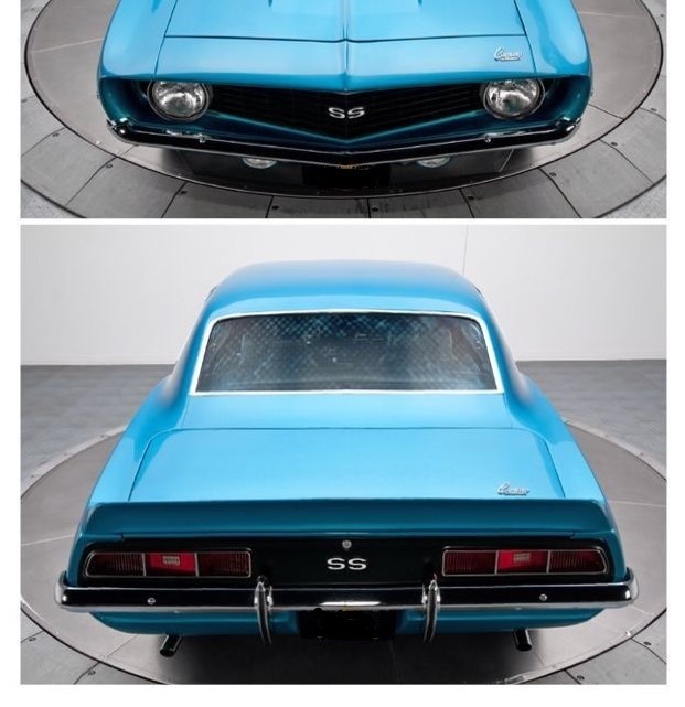 Chevrolet Camaro Chevy Built Metal Body Model Concept Hot Rod Race Car