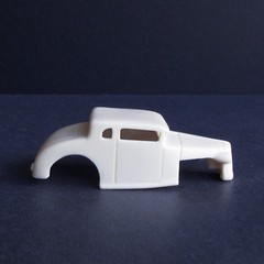 Jimmy Flintstone 1933 Plymouth slot car H:O scale resin body JFSL49