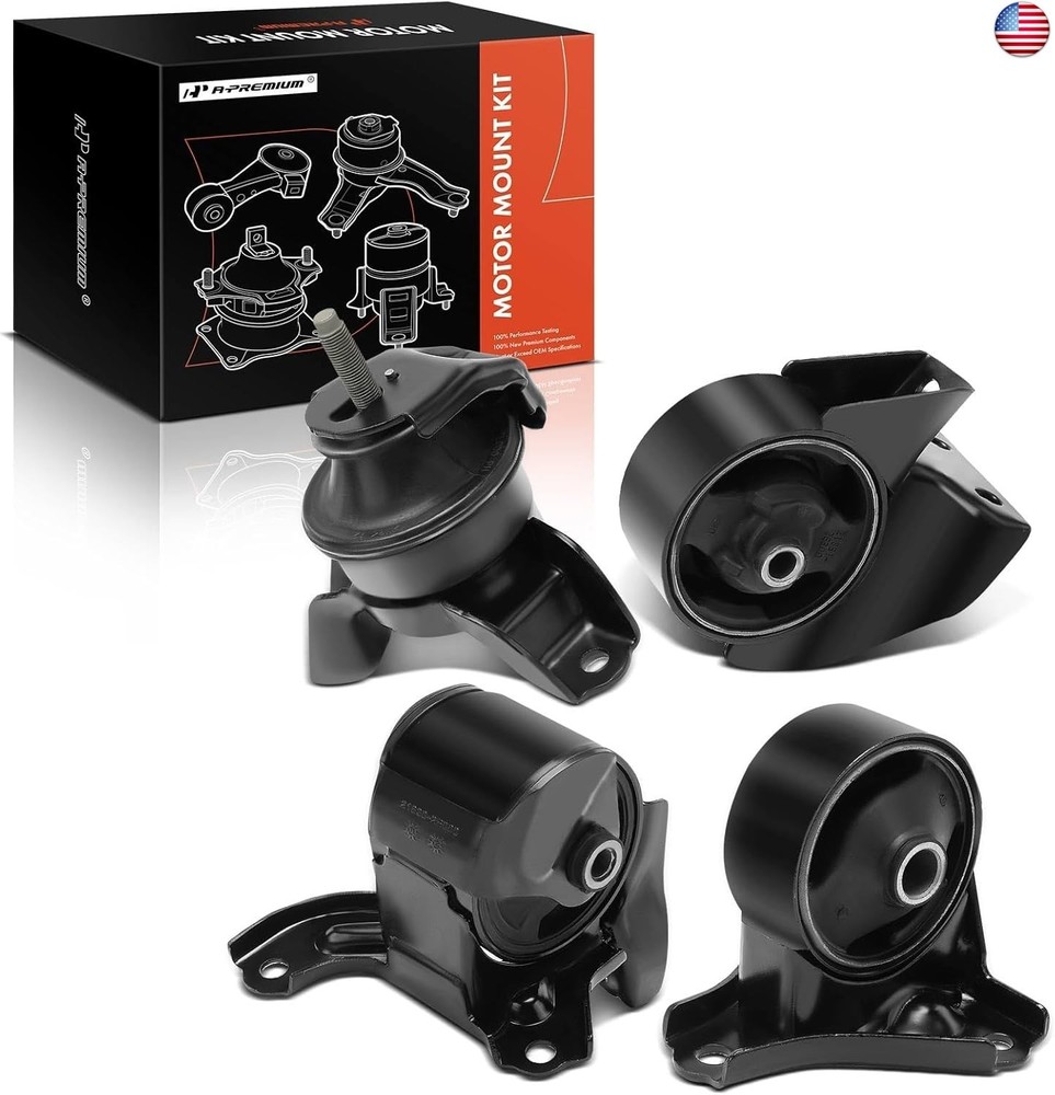 A-Premium 4PCS Engine Motor Mount and Transmission Mount Set [Automatic