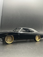1/25 Scale Resin 26 Inch Model Car Wheel Set