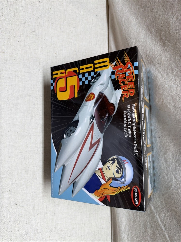 POLAR LIGHTS SPEED RACER MACH 5 MODEL KIT SEALED