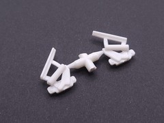 Moebius 1965 Chevrolet Chevy II Gasser 1:25 Model #2324 – PARTS – HOOD HINGES