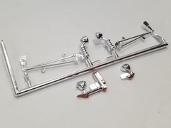 RC Cola & Beer Wagon RADIUS RODS HEADLIGHTS for Monogram Revell 1:24 Model Kit