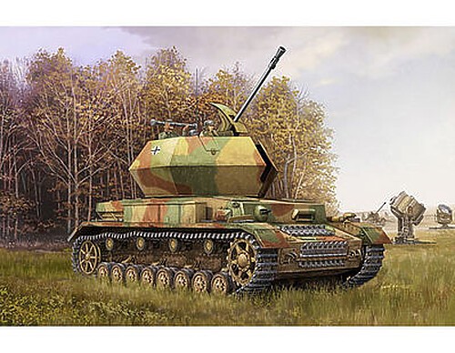 Trumpeter German 3.7cm Flak 43 Flakpanzer IV Ostwind Tank – Plastic Model