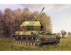 Trumpeter German 3.7cm Flak 43 Flakpanzer IV Ostwind Tank – Plastic Model