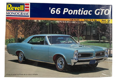 Revell/Monogram 1966 ‘66 Pontiac GTO Vtg 1998 1:25 Model Kit NEW SEALED #85-2537