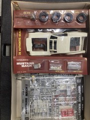 Nakamura AHM Ford Mustang Mach I Motorized Model Kit NK1798 New Open Box