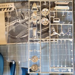AMT Silhouette Custom Show Car Kit T276 1968 Open Art Box Stock, Street or Drag