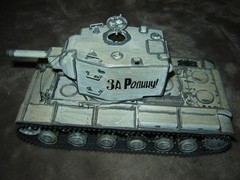 Built 3A Poanny Tank 6-3/4 inches long Well Built & Painted Excellent Cond Nice