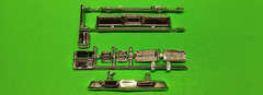 Bumper Grill Mirrors 1978 Dodge Monaco 1/25 MPC Cop Car Taxi Rosco P Coltrane