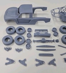 ABS-LIKE RESIN 3D PRINTED 1/35 HOONIGAN TROPHY TRUCK KIT