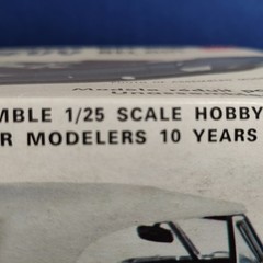 🌟 License Plates 1951 Chevy Bel Air 1:25 Scale 1000s Model Car Parts 4 Sale AMT