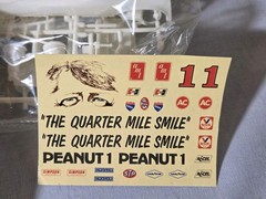 RARE Vintage 1/25 AMT PEANUT 1 MONZA FUNNY CAR #2801 NOS FACTORY SEALED 1970s