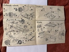 AMT DENNY MCLAIN’S HORSE HIDE HAULER ORIGINAL Instructions #T323 CIRCA 1970