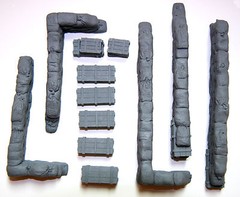 1/35 Sandbag Walls (Straight) – Value Gear Details DP003