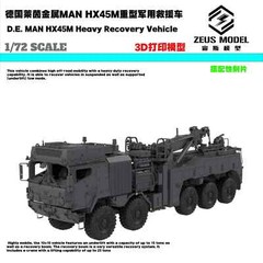 unassembled1/72/87/144 Germany Rheinmetall MAN HX45M*10X10 Rescue Crane ModelKit