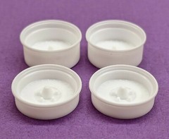 Resin 1/25 Scale 15″ Centerline Auto Drag Wheel Set