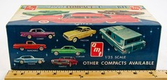 Sealed AMT K-6061 Pontiac Tempest 1961 Compact Customizing 1:25 Scale Model Car