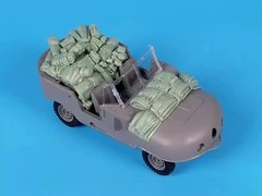 1:35 Casting Resin Model Assembly Kit, GK， Trailer Pile Up Modification Parts…