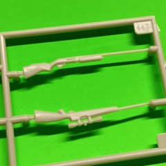 Gun Rack Shotgun Carbine Diorama 1971 Ford F-250 4×4 Pickup Truck Moebius 1/25