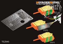 Voyager Models 1/35 WWII German AFV Disc Pattern Camouflage Masking Stencil