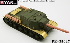 1/35 Russian JSU-152 Self-propelled Gun Photo-etched Upgrade Kit fr Tamiya 35303