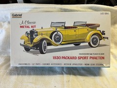 Gabriel Hubley 1930 Packard Sport Phaeton 1975 Issue Kit # 4859 Factory Sealed