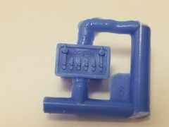 1966 Chevy Nova DELCO BATTERY from AMT 1:25 Model Kit 66